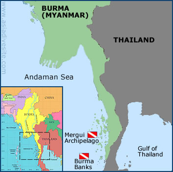 burma dive sites