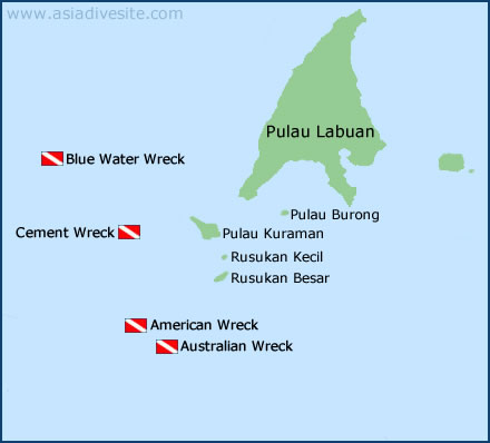 labuan wrecks