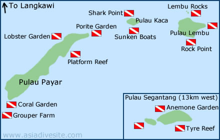 payar dive sites