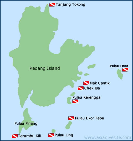 redang dive sites