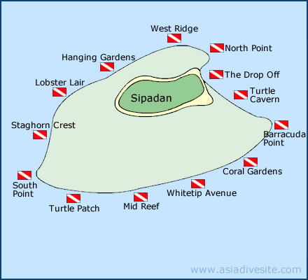 sipadan dive sites