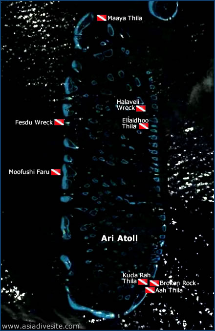 ari atoll dive sites