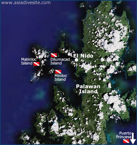 el nido dive sites