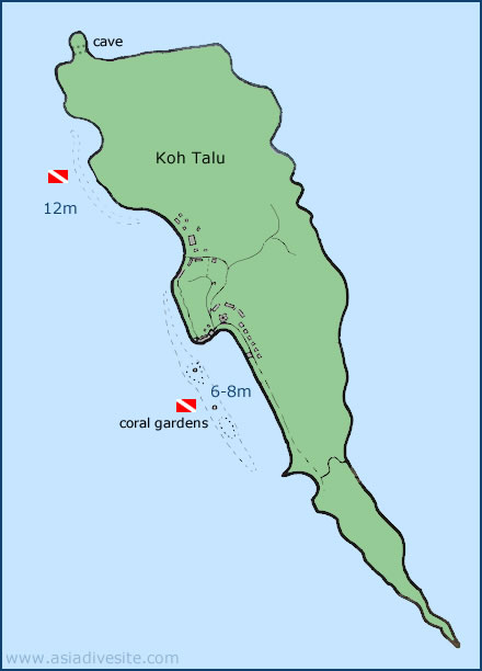 koh talu map