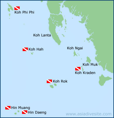 Koh Lanta Dive Sites