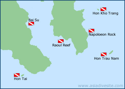 whale island dive sites